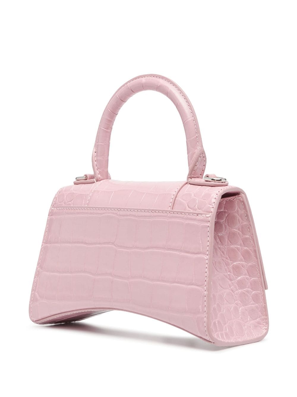 Ba*len*cia*ga xs hourglass leather tote bag