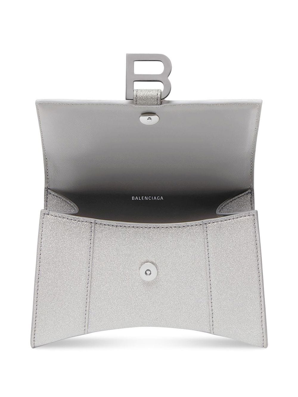 Ba*len*cia*ga hourglass glittered tote bag