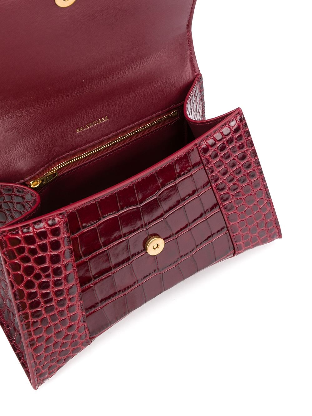 Ba*len*cia*ga hourglass b logo bag