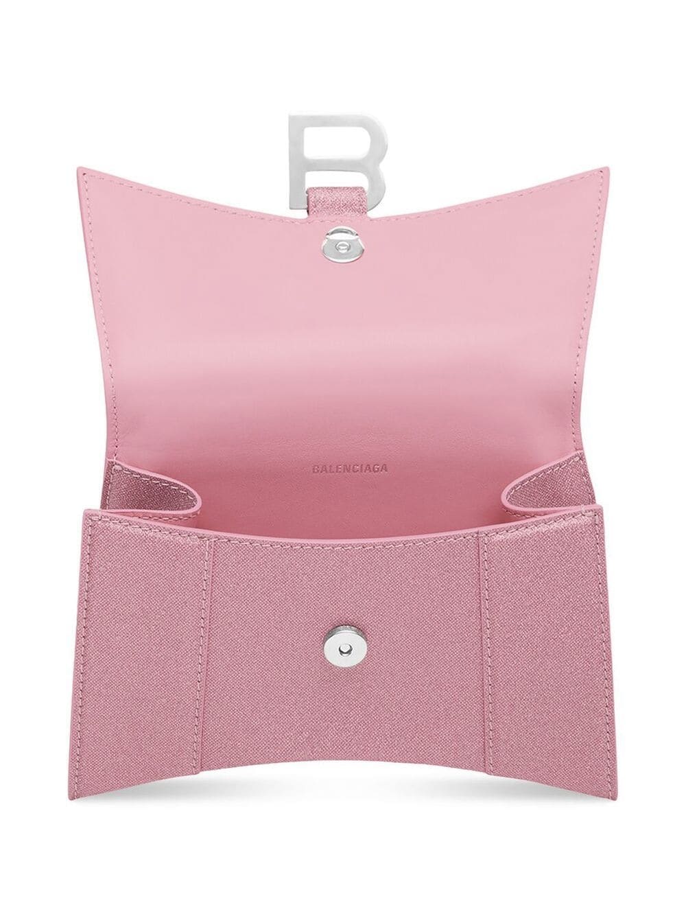 Ba*len*cia*ga hourglass glittered tote bag