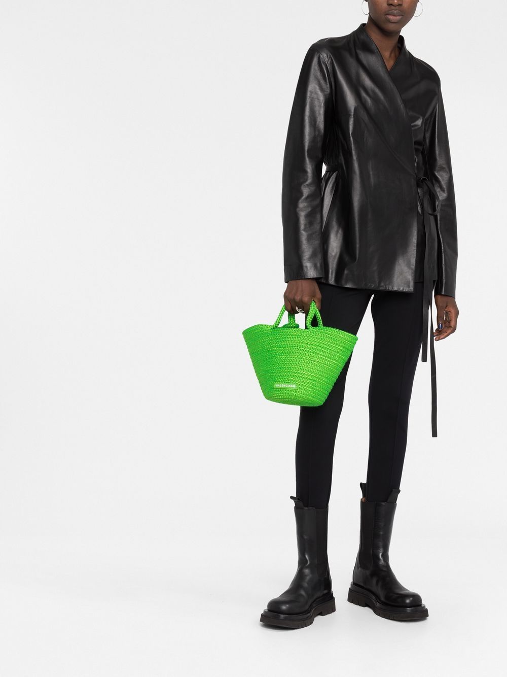 Ba*len*cia*ga s ibiza basket tote bag