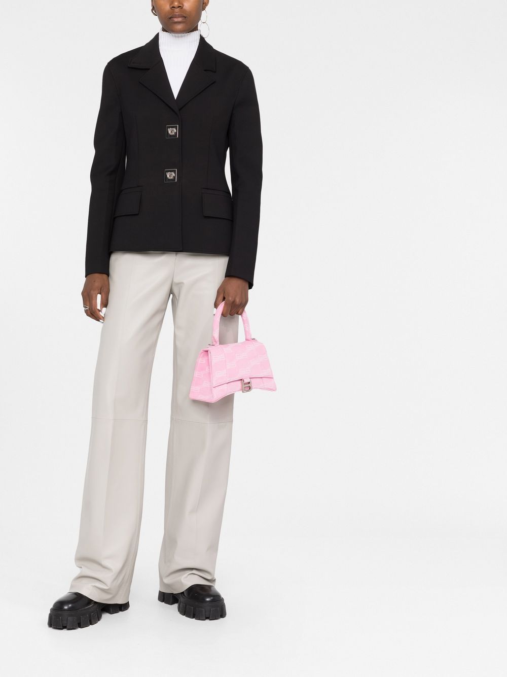 Ba*len*cia*ga s hourglass top-handle bag