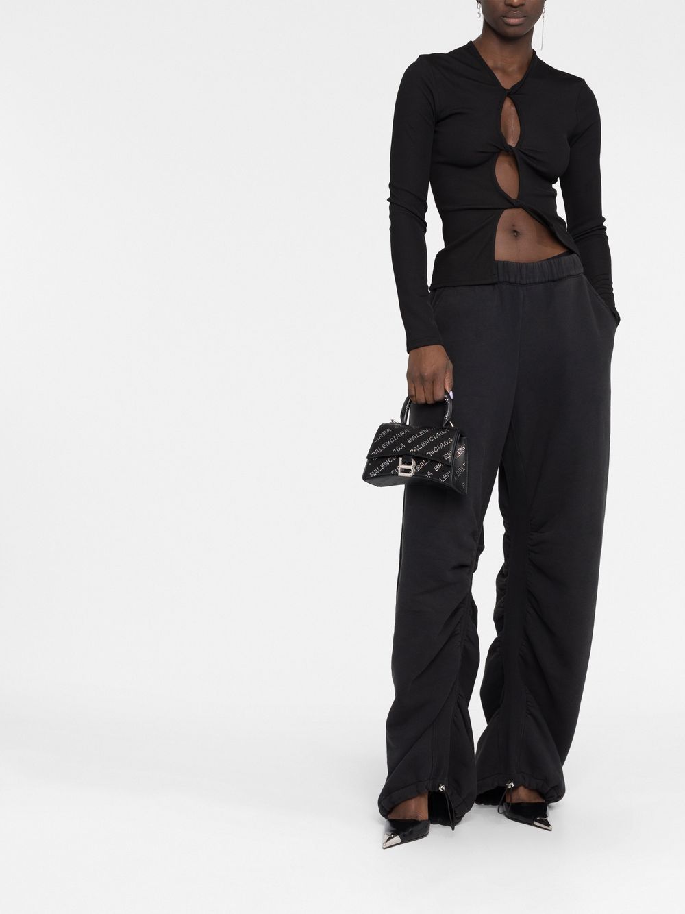 Ba*len*cia*ga xs hourglass tote bag