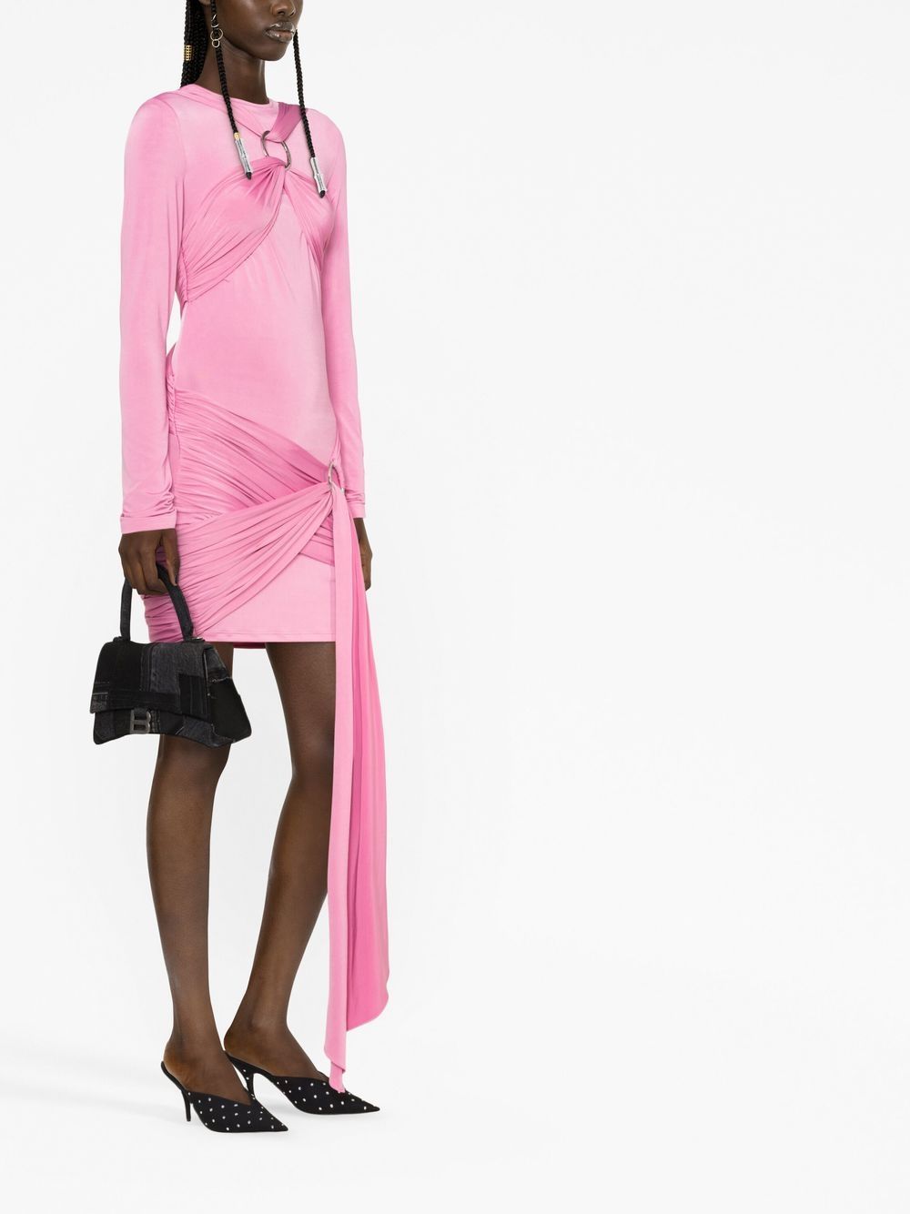 Ba*len*cia*ga s hourglass patchwork tote bag