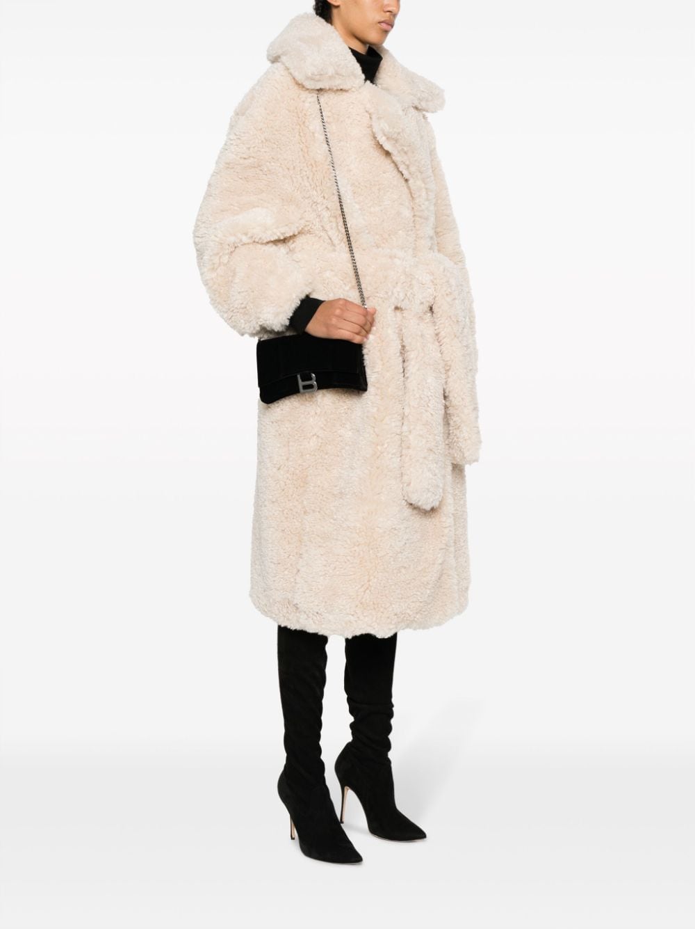 Ba*len*cia*ga small crush chain-strap shoulder bag