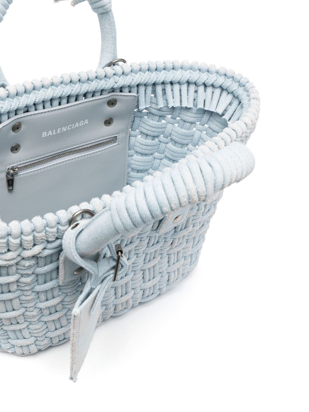 Ba*len*cia*ga xs bistro basket tote bag