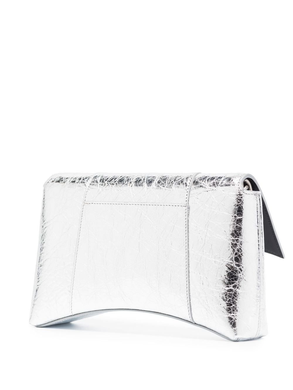 Ba*len*cia*ga extra small downtown metallic shoulder bag